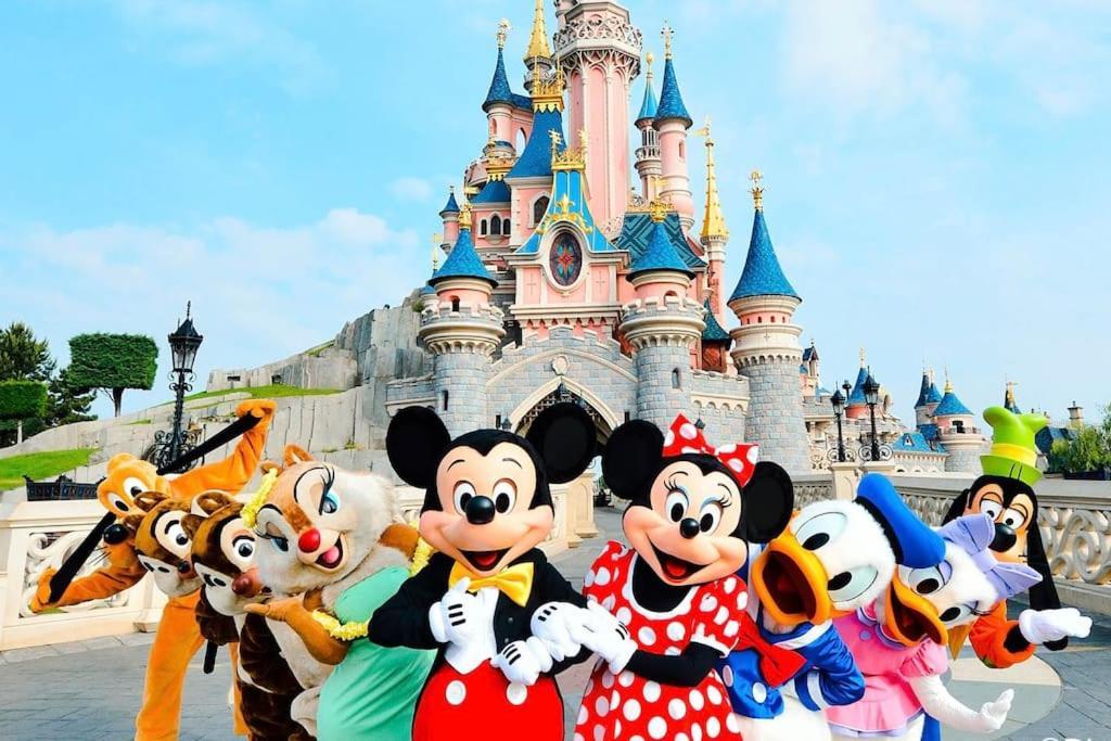 Family Disney Coconing A 10 Minutes Du Parc Coupvray Buitenkant foto